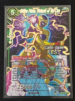 Dragon Ball Super Golden Frieza, Pinnacle of the Clan Promo Card Game Fest 2022 - Image 1