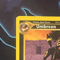 Umbreon - 32/75 - Pokemon Neo Discovery Unlimited Rare Card WOTC LP-NM - Image 2