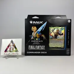 Magic The Gathering Final Fantasy X Counter Blitz - Commander Deck Tidus - Image 1