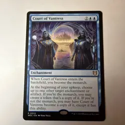 Court of Vantress Commander: Wilds of Eldraine Regular - Image 1