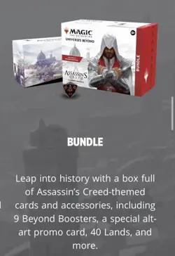 Assassin's Creed Bundle - Brand New - Sealed - Magic the Gathering - Image 1