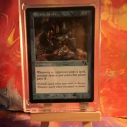 Wizards of the Coast Rhystic Study 1999 Enchantment Blue Regular English - Image 3