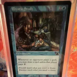 Wizards of the Coast Rhystic Study 1999 Enchantment Blue Regular English - Image 4