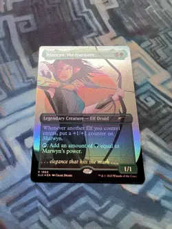 MTG Rainbow Foil Marwyn, the Nurturer NM Unplayed Secret Lair Drop - Image 2