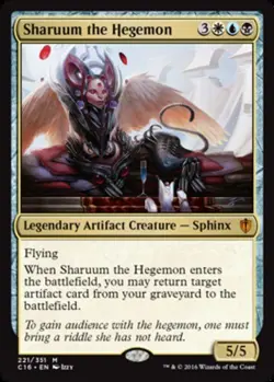 MTG - Sharuum the Hegemon - Commander 2016 - NM, English Magic FLAT RATE SHIP - Image 1