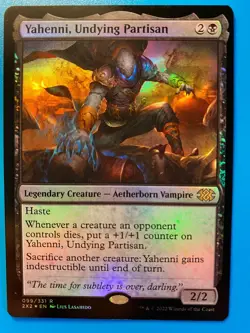 MTG 1x FOIL Yahenni, Undying Partisan # 99 Double Masters 2022 Magic the x1 NM - Image 1
