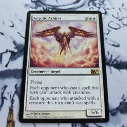 MTG - Angelic Arbiter - Core Set 2011 M11 - NM - Image 1