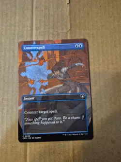 Counterspell (Borderless) Commander Masters Regular - Image 1