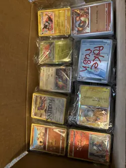 Pokemon Giant 7,000+ Card Bulk Lot - S&V, S&S, And Mega Evolutions Sets - Image 1