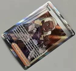 Pokemon Prismatic Evolutions Tyme Trainer Supporter Ultra Rare HoloFoil #143/131 - Image 3