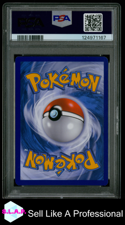 SP.DELIVERY CHARIZARD POKEMON CENTER UK-HOLO SWSH BLCK STR PRM 2022 075 PSA 8 - Image 2