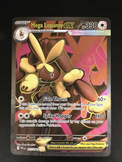 Mega Lopunny EX 115/094 Phantasmal Flames Ultra Rare Holo Pokemon Card | NM - Image 1