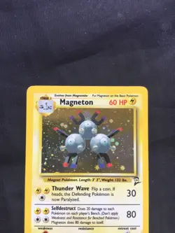 Pokemon Cards: Base Set 2 Rare Holo: Magneton 9/130 - Image 2