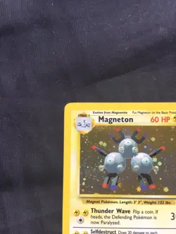 Pokemon Cards: Base Set 2 Rare Holo: Magneton 9/130 - Image 3