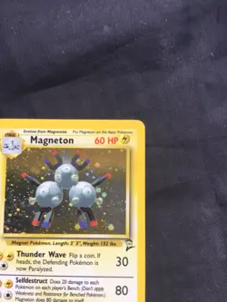 Pokemon Cards: Base Set 2 Rare Holo: Magneton 9/130 - Image 4