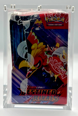 Pokemon Cards - Destined Rivals Booster Box - SEALED - Plus Case - Mewtwo Ho-Oh - Image 2