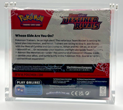 Pokemon Cards - Destined Rivals Booster Box - SEALED - Plus Case - Mewtwo Ho-Oh - Image 3