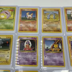 Pokemon Card 1st Edition Joblot Bundle Base Set 1999 + Covers For Grading PSA - Image 3