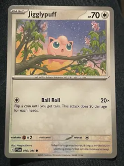 Jigglypuff 076/094 - Phantasmal Flames - 3x Card Lot [NM] - Image 2