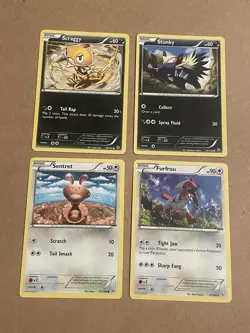 Pokemon Card Lot x4 - Flashfire [LP] - Image 1