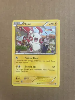 2x Pokemon Cards - Furious Fists - Plusle 31/111 & Minun 32/111 [LP] - Image 2