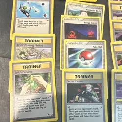 Pokemon TCG Trainer & Stadium Card Lot - Professor Birch, Koga - 24 Cards - Image 3