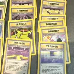 Pokemon TCG Trainer & Stadium Card Lot - Professor Birch, Koga - 24 Cards - Image 4