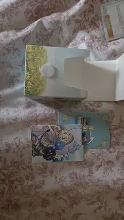 Lillie and Cosmog Box Japanese Pokemon Center BOX And ITEMS ONLY No Packs - Image 5