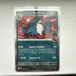 Pokemon TCG - Ascended Heroes - (Holo Rare) - Team Rocket's Honchkrow - 127/217 - Image 1