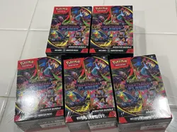 Pokemon Phantasmal Flames Booster Bundle Lot x5 SEALED - Image 1