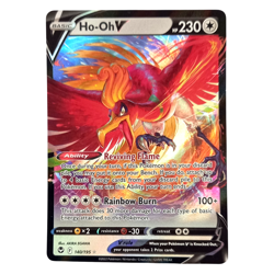 Pokemon TCG: Ho-Oh V 140/195 Swsh12: Sword & Shield-Silver Tempest Holo - Image 1