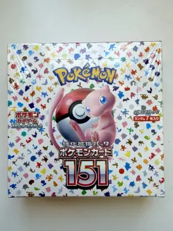 151 Japanese Booster Box SV2a Scarlet Violet Pokemon TCG *US Seller**SEALED/NEW* - Image 1