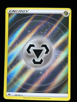 Metal Energy (Texture Full Art) 159/159 Pokemon Crown Zenith Holo (NM) - Image 1