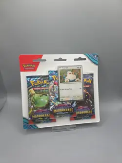 Pokemon TCG Scarlet & Violet Twilight Masquerade 3 Pack Blister Snorlax New - Image 1