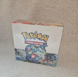 Pokemon Scarlet & Violet Stellar Crown Booster Box 36 New Sealed - Image 1