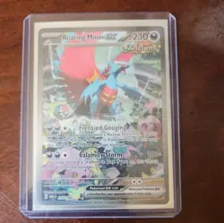 Roaring Moon EX 251/182SV04: Paradox Rift Special Illustration Pokemon TCG NM - Image 1