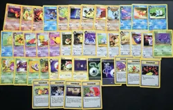 Pokemon Bundle - 42x Com/Uncom Team Rocket WOTC Com/Uncom No Dups - Image 1
