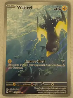 Wattrel - 178/167 - Illustration Rare Pokemon SV06 Twilight Masquerade M/NM - Image 3