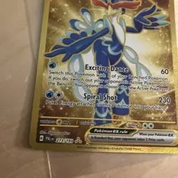 Quaquaval ex 273/193 Paldea Evolved Full Art Gold Secret Rare Pokemon MINT! - Image 2