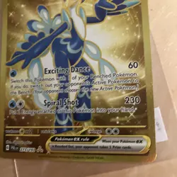 Quaquaval ex 273/193 Paldea Evolved Full Art Gold Secret Rare Pokemon MINT! - Image 3