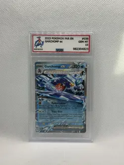 2023 Pokemon Paradox Rift Garchomp ex 38/182 VCG 10 Gem Mint - NO PSA/BGS - Image 1