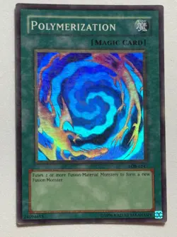 Yu-Gi-Oh! Polymerization LOB-E047 Super Rare Englisch OG Print - Image 1