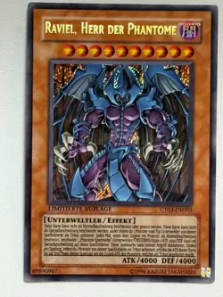 Yu-Gi-Oh! Raviel, Herr Der Phantome CT03-DE003 Secret Rare Deutsch - Image 1