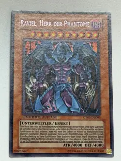 Yu-Gi-Oh! Raviel, Herr Der Phantome CT03-DE003 Secret Rare Deutsch - Image 3