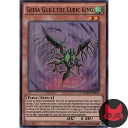 Yugioh Geira Guile the Cubic King MVP1-EN036 Ultra Rare NM - Image 1