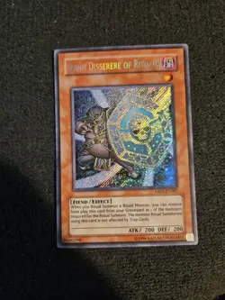 YUGIOH! DJINN DISSERERE OF RITUALS - SECRET RARE UNLIMITED - ABPF-EN087 LP+ - Image 1