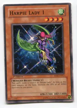 Yu-Gi-Oh! Harpie Lady 1 Common englisch RDS-E017 Harpyie 1 - Image 1