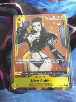 Nico Robin ST29-009 Full Art Alt Starter Deck 29 Egghead One Piece English - Image 1