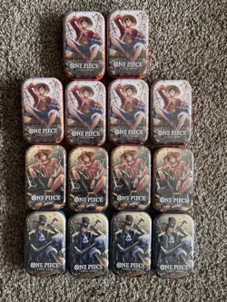 One Piece Mini Tin Vol 2 ( LOT OF 14). OP-13 | Factory Sealed - Image 1