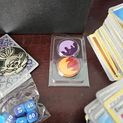 300+ Pokemon Cards | Bulk Lot Plus Paldean Fates Box, Dice - Image 3